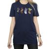 STAR WARS Womens/Ladies Christmas Stockings Cotton Boyfriend T-Shirt