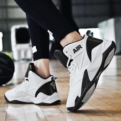 Modische, lässige Basketballschuhe, trendige, leichte Sportschuhe, atmungsaktive High-Top-Sneaker