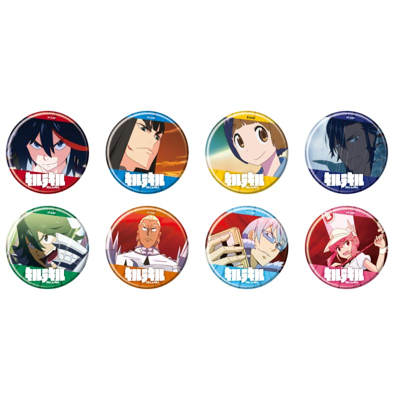 

Kill la Kill 02 Scene Illustration Can Badge Box of 8