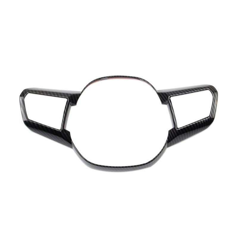 For BMW IX -2025 Steering Wheel Cover Trim Decorative Frame Car Interior Accessories ABS Carbon Fiber