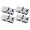Zinc Alloy Shower Hinges Pack of 4 Suitable for Multiple Applications