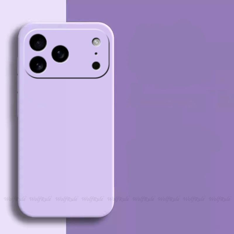 Pro iPhone 17 Pro Max Pouzdro Kryt Pro Apple iPhone 17 Air Capas Nový Tekutý Silikonový Nárazník TPU Měkký Kryt Pro iPhone 17 Fundas