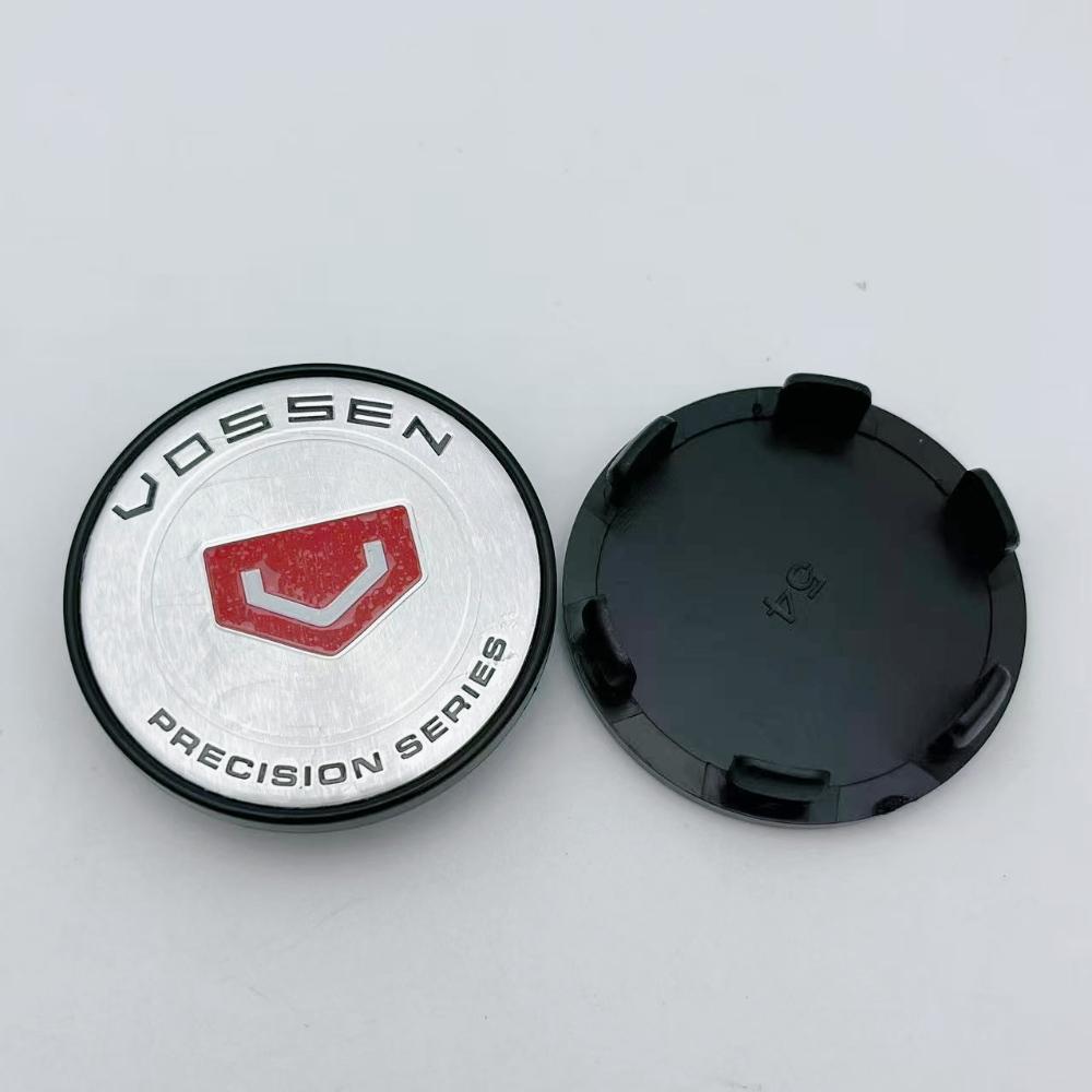 4pcs 54mm Vossen Logo Emblem Car Wheel Center Caps Wheel Hub Rim Hubcaps Auto Rims Dust Cover Replace Car Styling Accessories