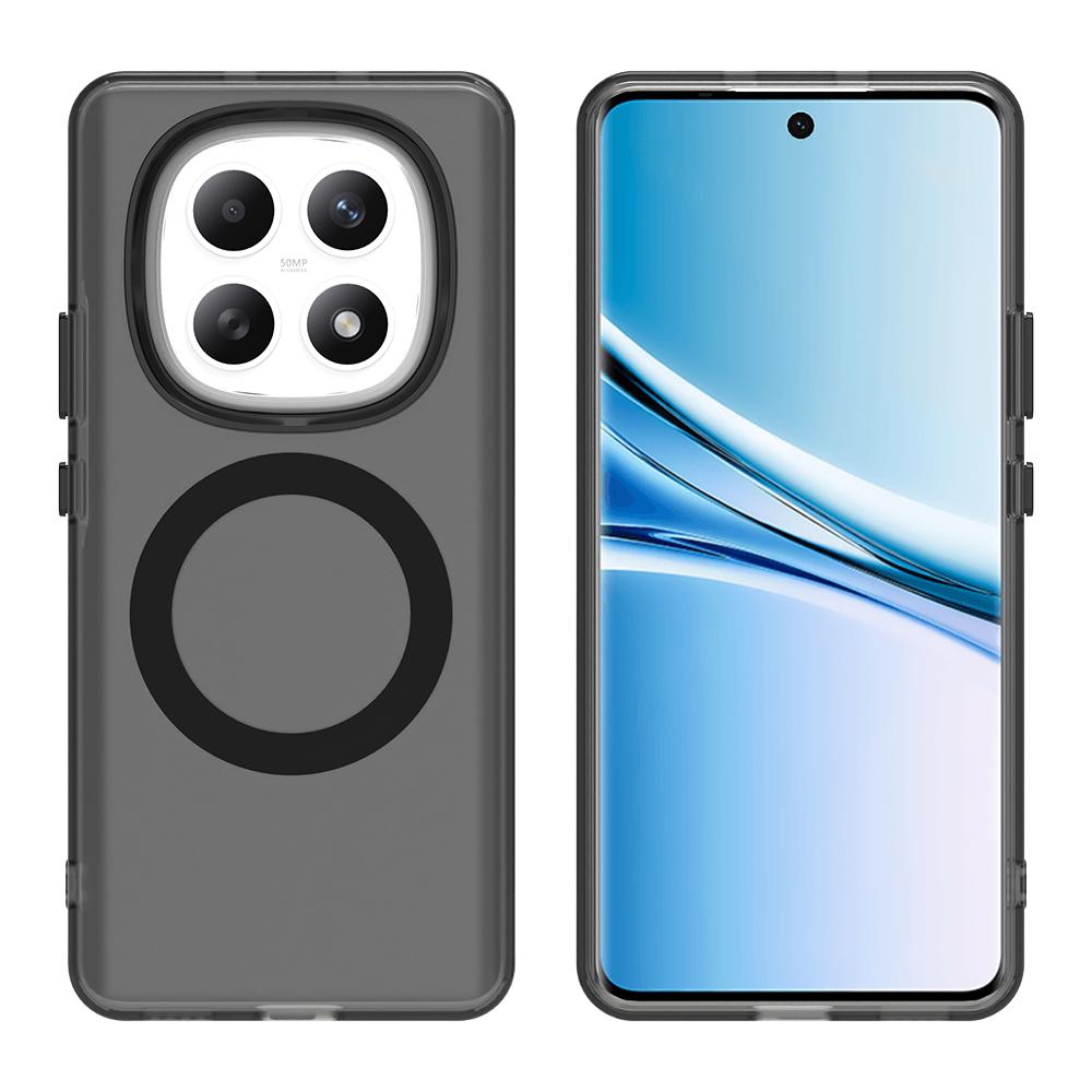 For Redmi Note 15 5G Case Magnetic Wireless Charge Funda Redmi Note 15 Pro Coque Matte Translucent PC Back Cover Redmi Note 15