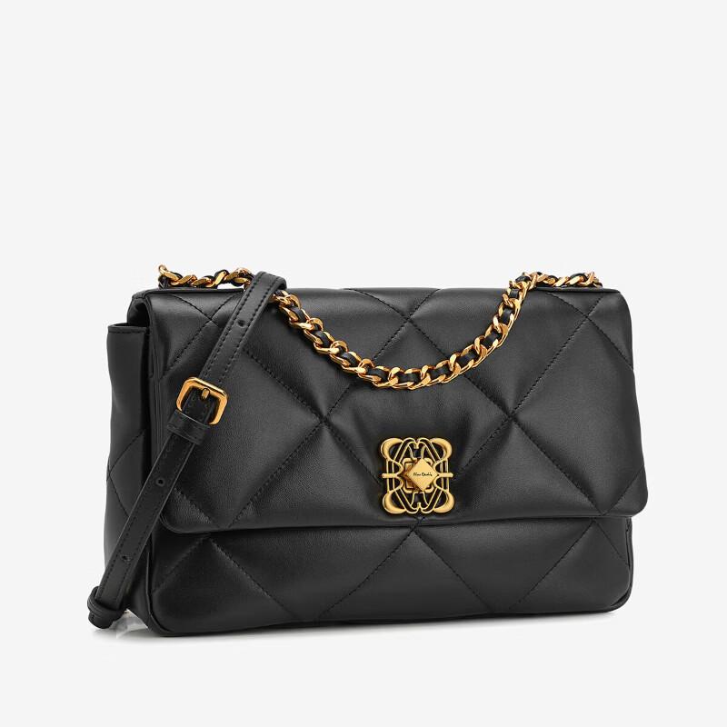 Pierre Cardin Women's Quilted Shoulder Crossbody Bag