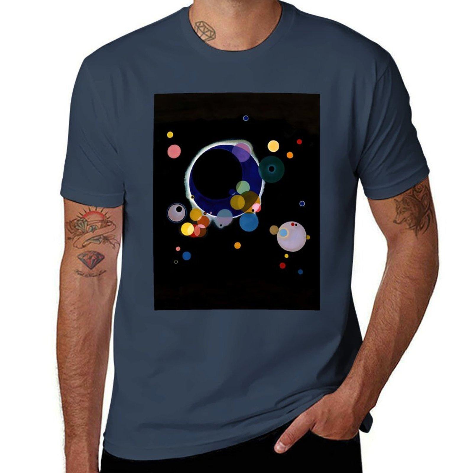 Wassily Kandinsky TShirt Casual Everyday Short Sleeve TShirt S