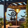 Wind Chimes Alloy Anti-Rust Fade-Proof Compact Decoration Horseshoe Windchime Ornaments for Family Home Ranch Bar Indoor