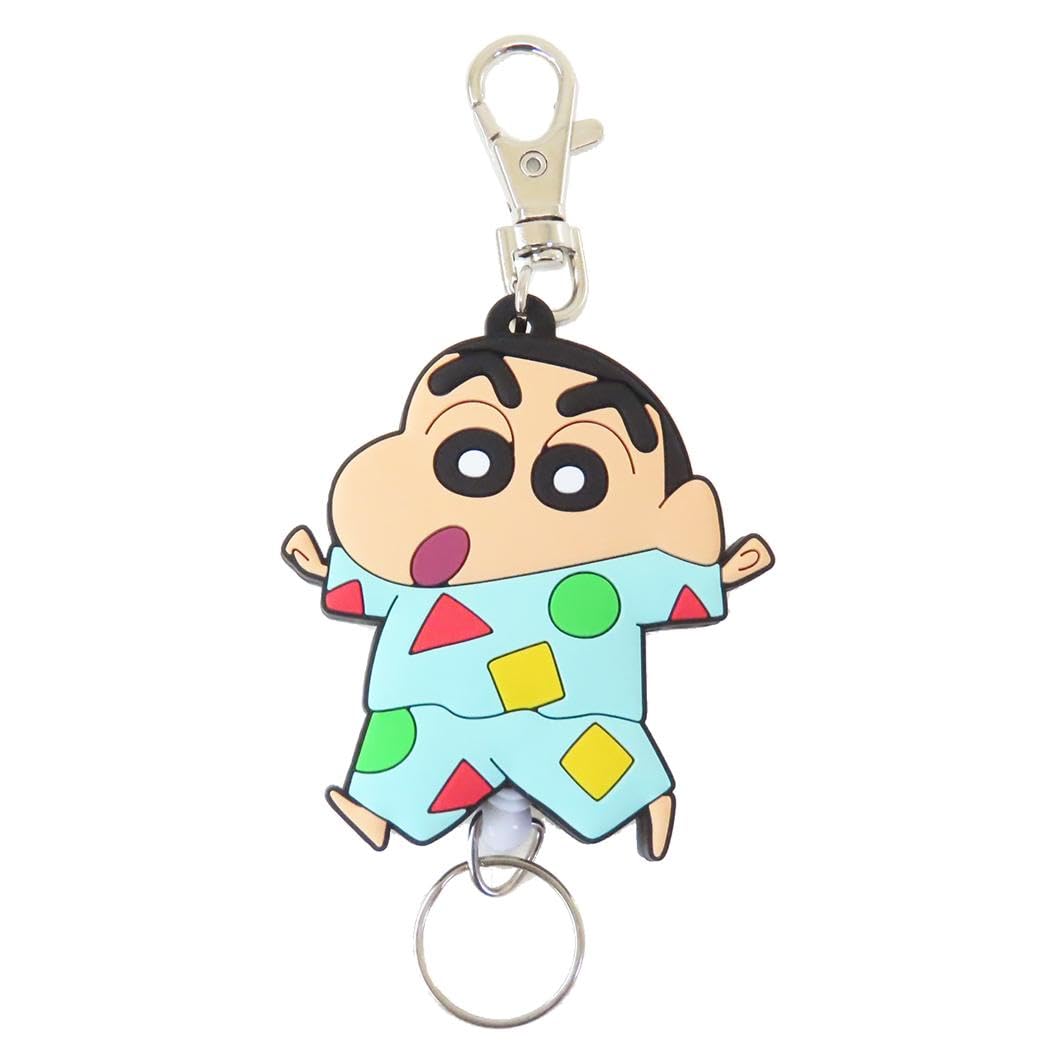 

SK Japan Crayon Rubber Reel Keychain Pajamas Shin-chan