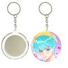 Boys Anime Pendant Keychain Holder Car Keychain Mobile Phone Bag Pendant Cute Kawaii