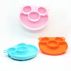 Cute Cartoon Pig Shape Safe Silicone Dining Plate BPA Free Children  Suction Toddle Training Tableware Feeding Bowls