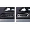 Seat Memory Switch Frame Cover Trim ABS Matte Silver For Cadillac XT4 2018-