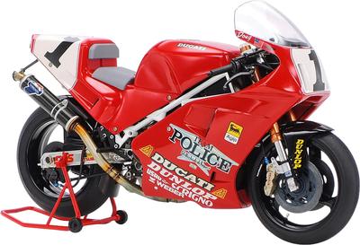 Tamiya Motociklu sērija Ducati 888 Super Bike Racer Plastmasas modelis 14063 1/12 Nr.63