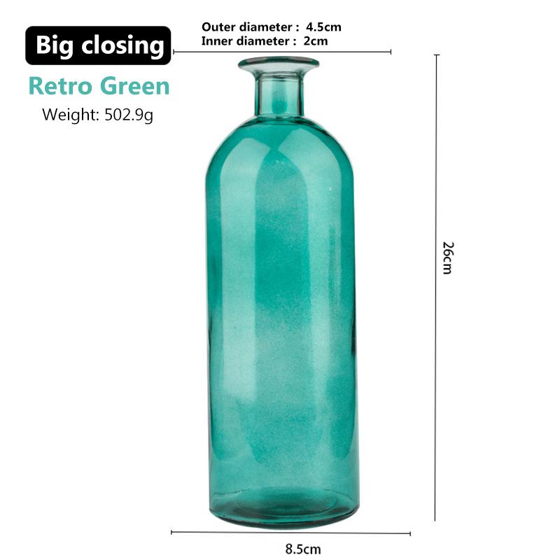 

Стеклянная ваза для гостиной, сушеные цветы, скандинавский стиль, стеклянная прозрачная ваза с укропом, аксессуары для украшения дома, вазы для цветов для дома 19