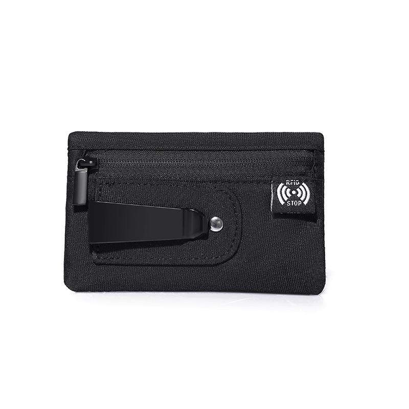 RFID Anti-Theft Waist Bag: Hidden Coin Purse & Card Holder for Outdoor Travel