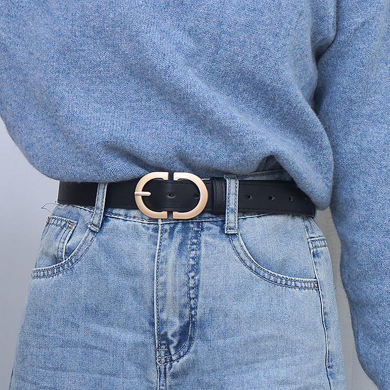 Korean Simple Belt With Suit Coat Jeans Women'S Waistband Simple Decorative Casual Versatile Belt Accessories