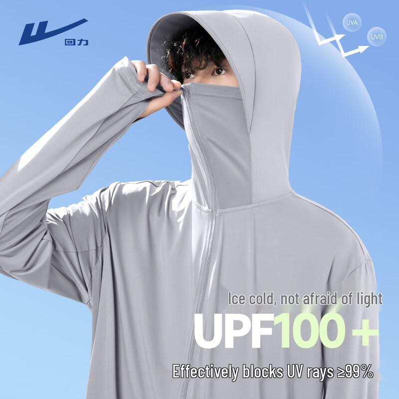 

Warrior Men s UPF100+ UV Protection Ice Silk Cooling Sun Jacket XL