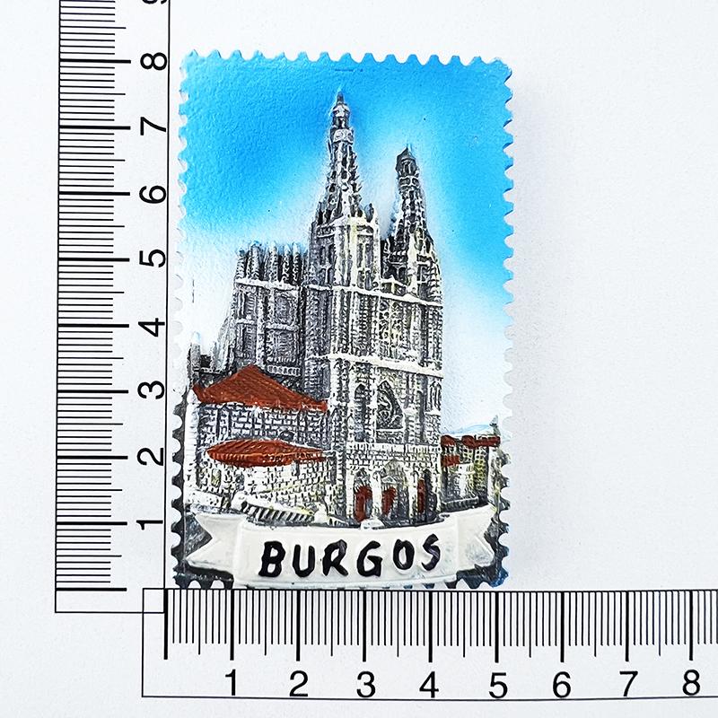 Spain Fridge Stickers Malaga Burgos Cordoba Travelling Souvenirs Fridge Magnets Home Decor Wedding Gifts Magnetic Stickers