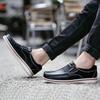 Trendy Men Casual Shoes Genuine Leather Business Office Shoe Men's Loafers Soft Soled Comfort Driving Shoes Moccasins Man Shoes