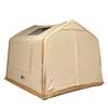 Explorer Automatic House-Shaped Inflatable Tent - Rainproof Camping with One Room, One Hall, and Easy One-Button Setup.