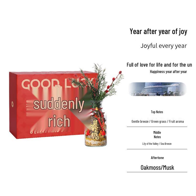 Cinnamon Prosperity Glass Bottle Diffuser