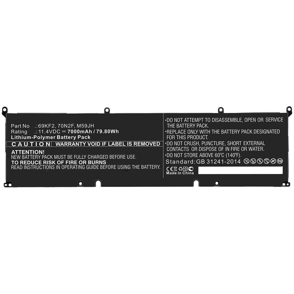 Coreparts Bateria Do Laptopa Dell, Mbxde-Ba0209