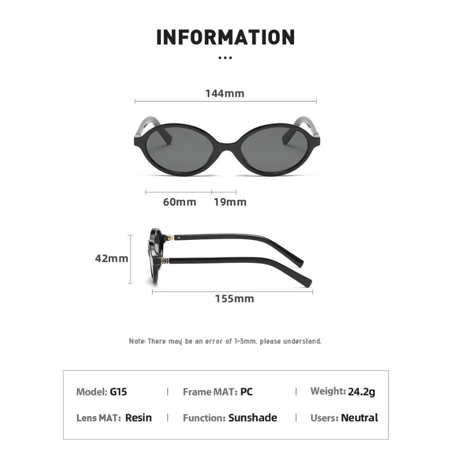 Ochelari de Soare Trendy Mici Retro Ovali pentru Femei Vintage Rotunzi Steampunk Ochelari de Soare Nuante Fashion Femei Nuante Oculos UV400