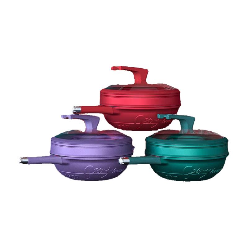 TIBORANG Finiya Embossed Titanium Multi-purpose Pot