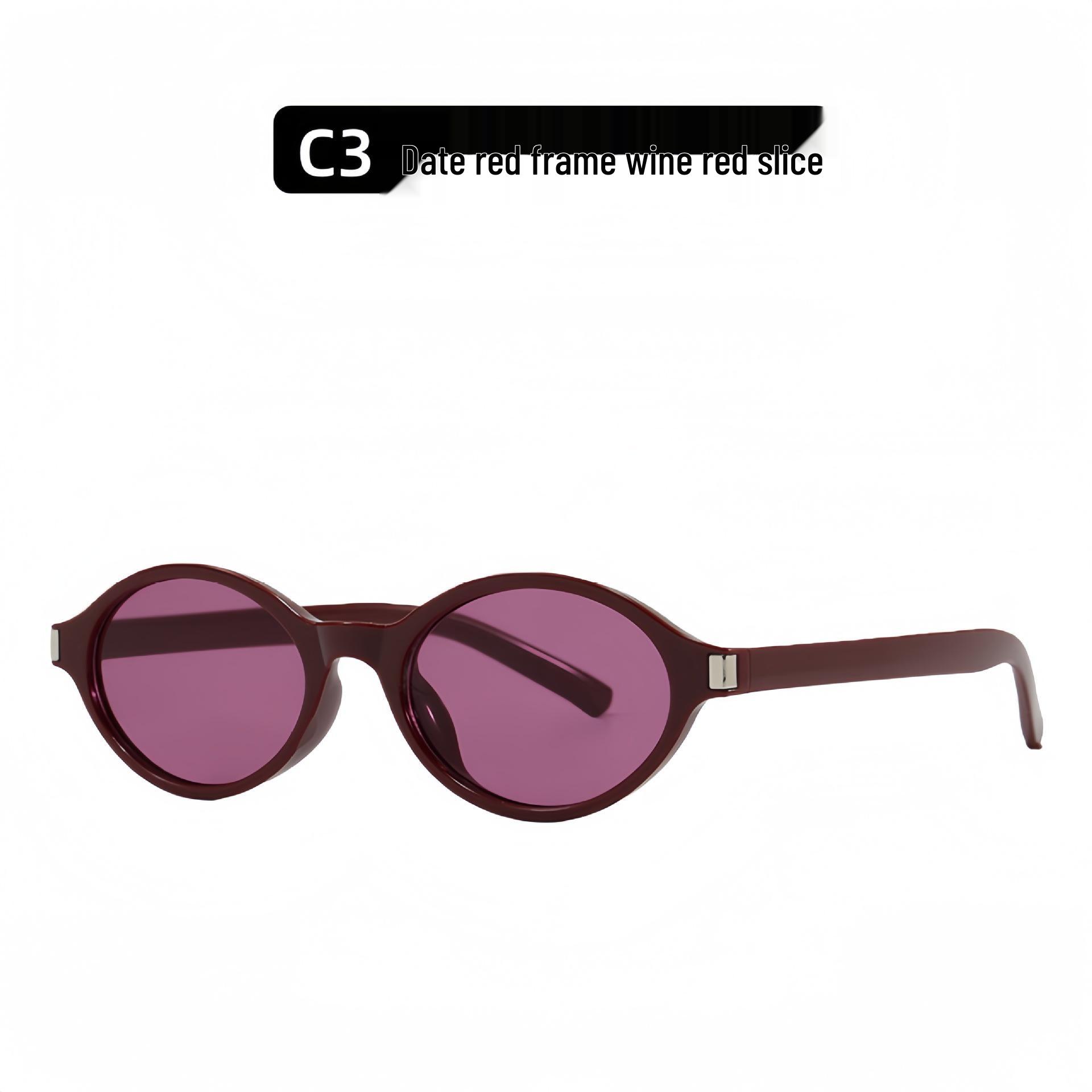 2026 Stylish Oval Nerdy Sunglasses with UV Protection for Men and Women