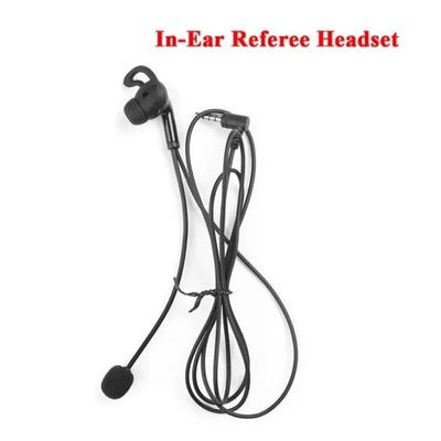 Judger Use Referee Intercom Headset Football Referee Interphone Headphone  Headset Accessories
