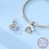 copper Charm Bead Charms Avocado Pearl Dream Net Bead Charms Compatible With Bangle Bracelets Diy Pendant Jewellery Woman Gift