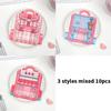 Cute Cartoon Schoolbag Shape Candys Packaging Bags Snack Cookie Storage Bag Children'S Day Birthday Sealing Bag