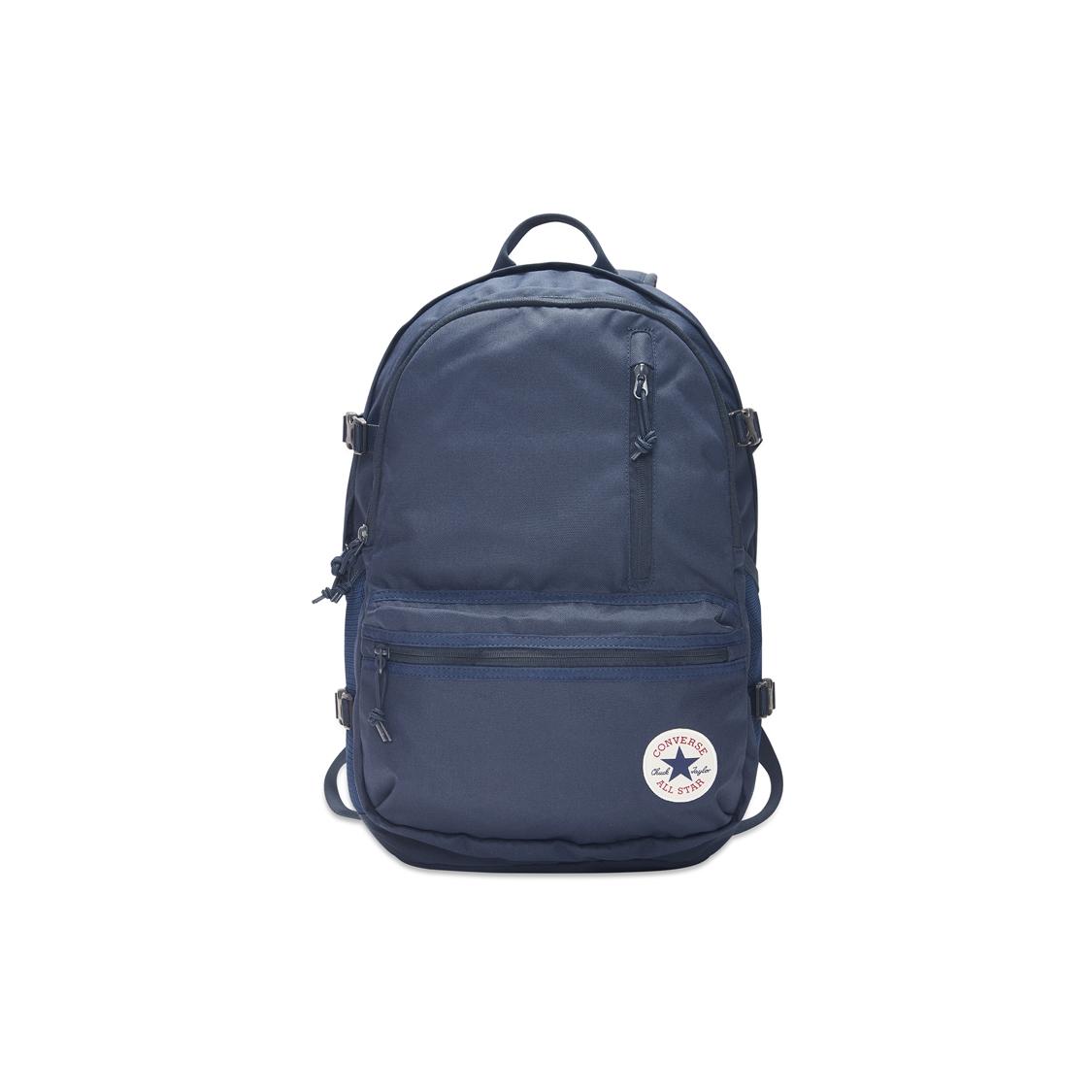 

New Converse Recycled Polyester Backpack Unisex Obsidian Blue 10021138-A02 31.0*15.0*46.5CM