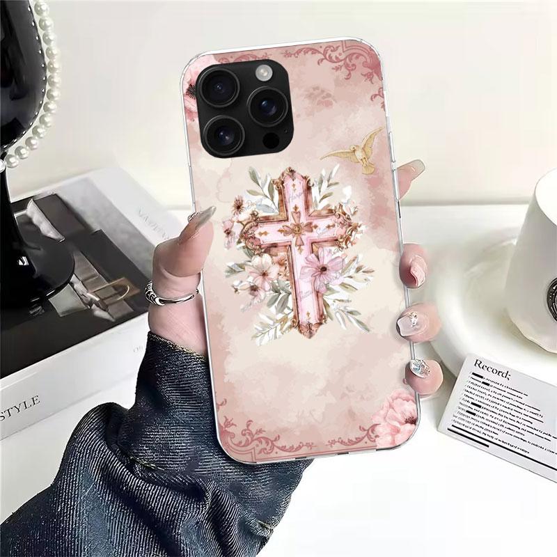 

Bible Angel Soft Phone Case For IPhone 11 17 Air 16E 16 Pro Max 15 + 14 Plus 13 Mini 12 Apple 7 SE 8 Fundas Coque 11 17 Air 16E iPhone 17 Pro