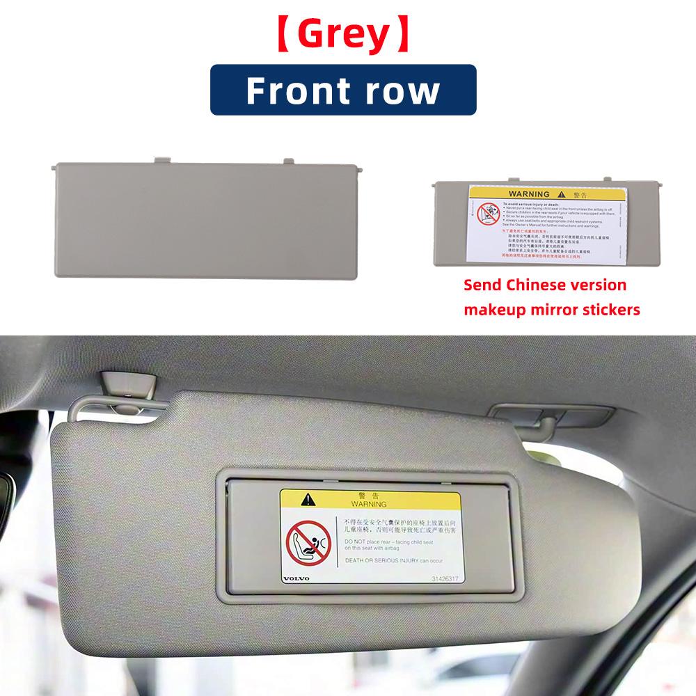 

39822685 Gray Sun Visor Vanity Mirror Lamp Cover Car Interior Parts For Volvo S60L V40 V60 серый