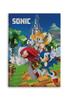 SONIC The HEDGEHOG Kinder-Fleece-Decke 100 x 140 cm Überwurf