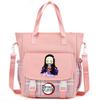 Demon Slayer Tote Bag Crossbody Bag Carrying Bag Shoulder Bag for Teenager Girl Boy Back To School Bag Men Women Leisure Travel Bag Mochila
