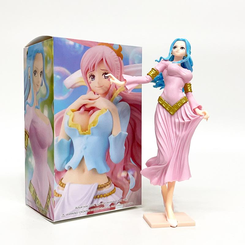 4 Types Anime ONE Piece Figurine Boa Hancock Nami Bathing PVC Action Figures Model Collection Dolls Toys Gifts