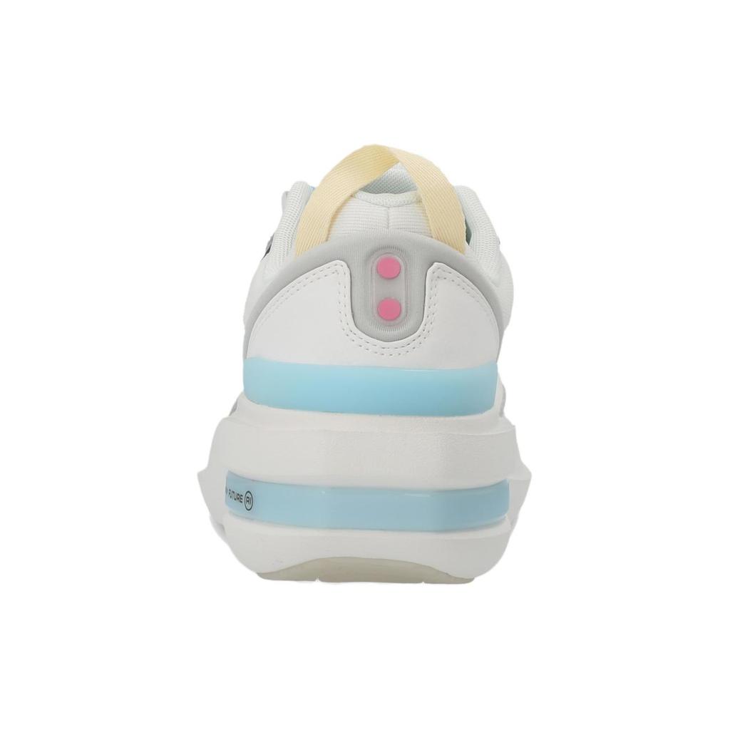 New LiNing Future R1 Durable Breathable Low Top Skateboard Shoes Women's White Blue AGLT016-4