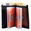 Porte-cartes - Steinmeister - Cuir véritable - Protection RFID - 8 compartiments