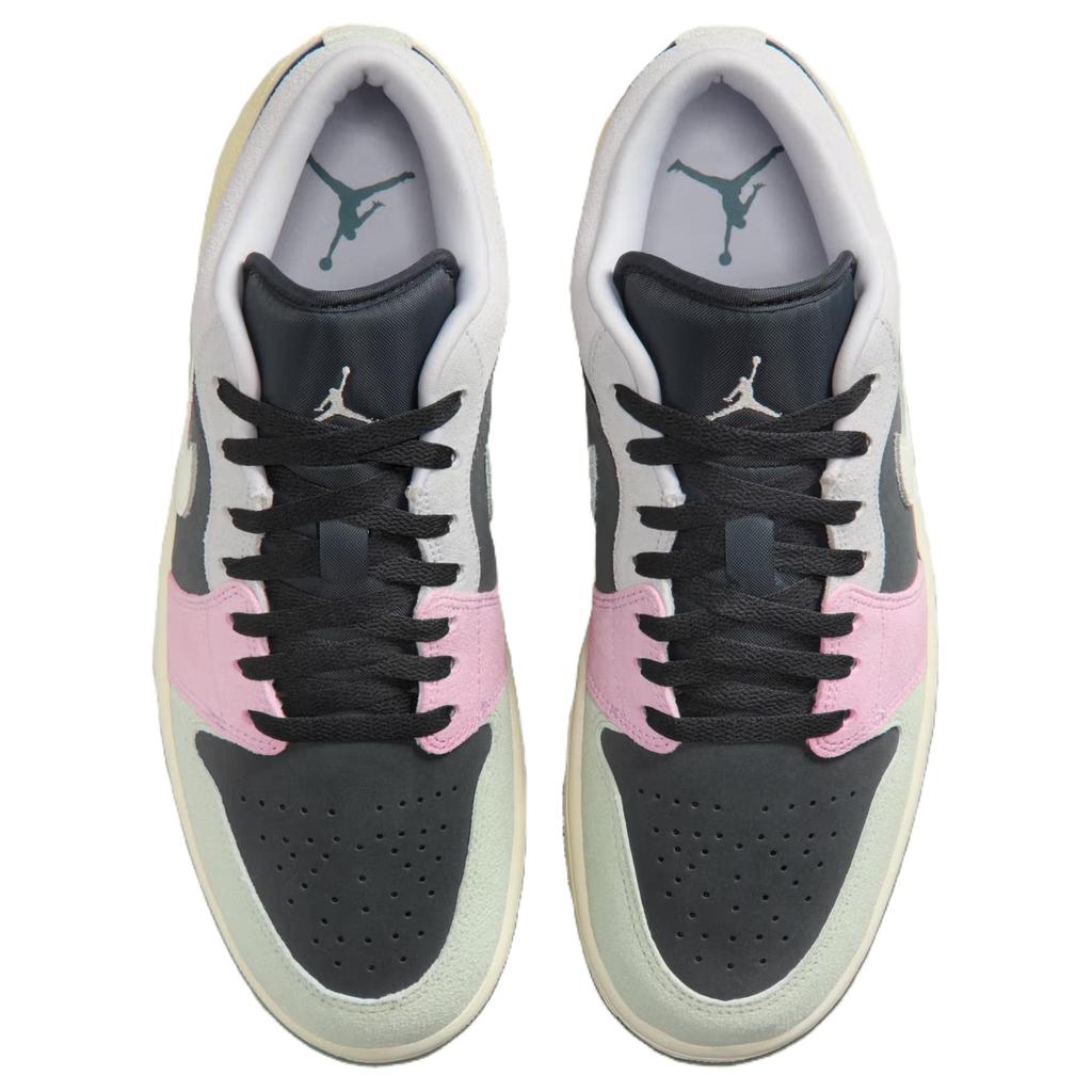 Jordan Air Jordan 1 Low top Vintage Basketball Shoes Unisex Pink Black IB7109-004