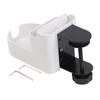 Phone and Cup Organizer Desktop Storage Rack with Adjustable Removable Partition Anti Slip Screw Buckle ABS Carbon Steel