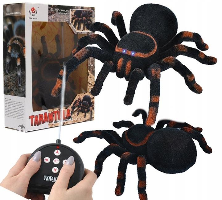 Wielki Pająk Tarantula Zdalnie Sterowany Zestaw Na Pilot Chodzi Świeci A