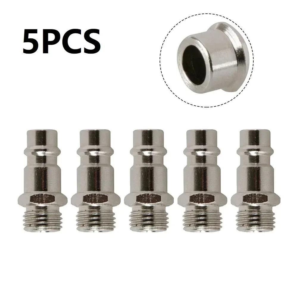 10/50PC Gas Tube Quick Connection Release 1/4in BSP Equipment Power Air Compressor Compressed Air Line Coupler Connector Fitting