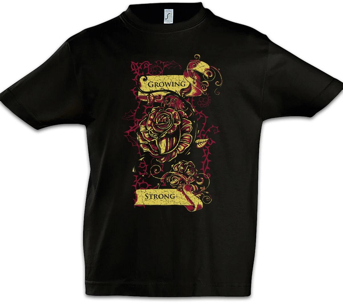 Growing Strong Kids Boys kids boys T-Shirt Game of House Tyrell Symbol Thrones Flag 140