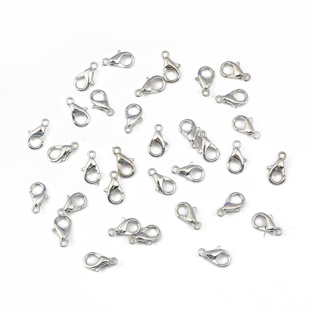 Zinc Alloy Lobster Clasp Connectors for Jewelry Making