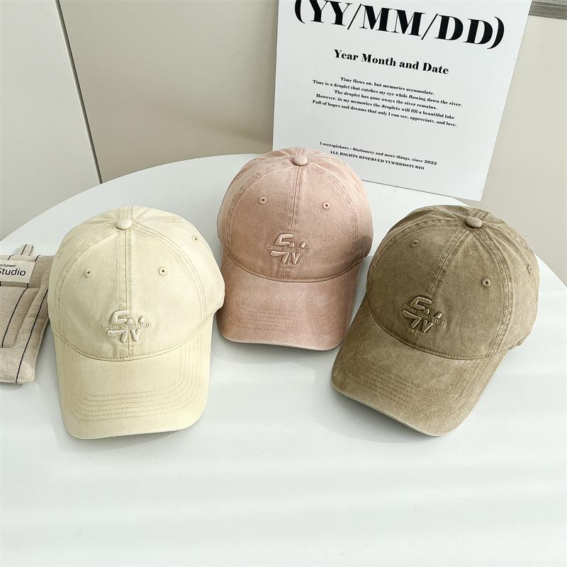 Wysokiej jakości czapka z daszkiem dla mężczyzn i kobiet, koreański styl, casualowa, wszechstronna czapka z daszkiem dla kobiet z szerokim rondem wyszczuplającym twarz