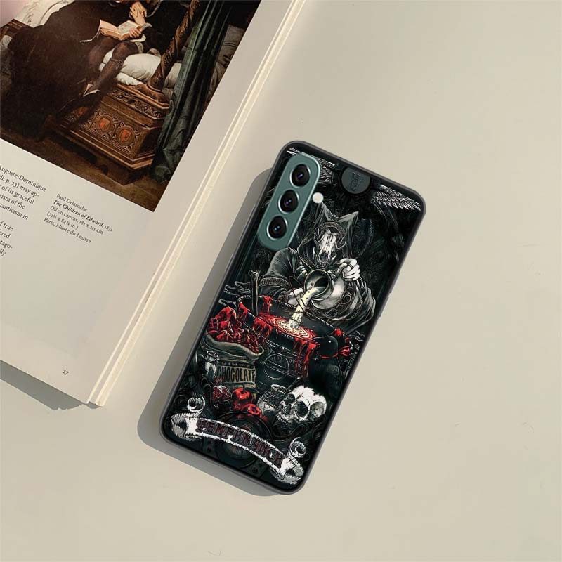 

Metal Tarot Cards Phone Case For Samsung A16 A26 A36 A56 Galaxy A17 A12 A52S A13 A23 A33 A53 A22 A32 A02S A03S A42 A72 A73 A9 A8 Samsung A17 5G
