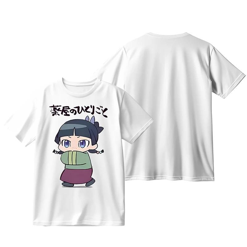 Summer Anime The Apothecary Diaries Oversized T Shirt Women Men O-neck Short Sleeve Funny Tshirt Maomao Cosplay Graphic Tees