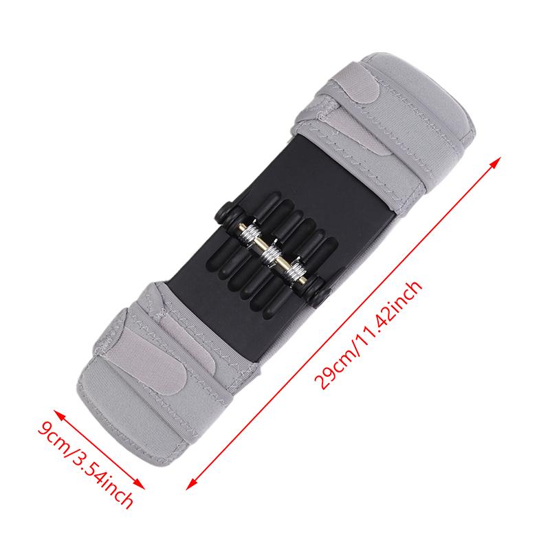 1 Coppia Supporto Articolazione Stabilizzatrice Ginocchiera con Cinturino Regolabile Manicotto a Compressione Ginocchiera Traspirante Ginocchiera Stabilizzatrice a Molla
