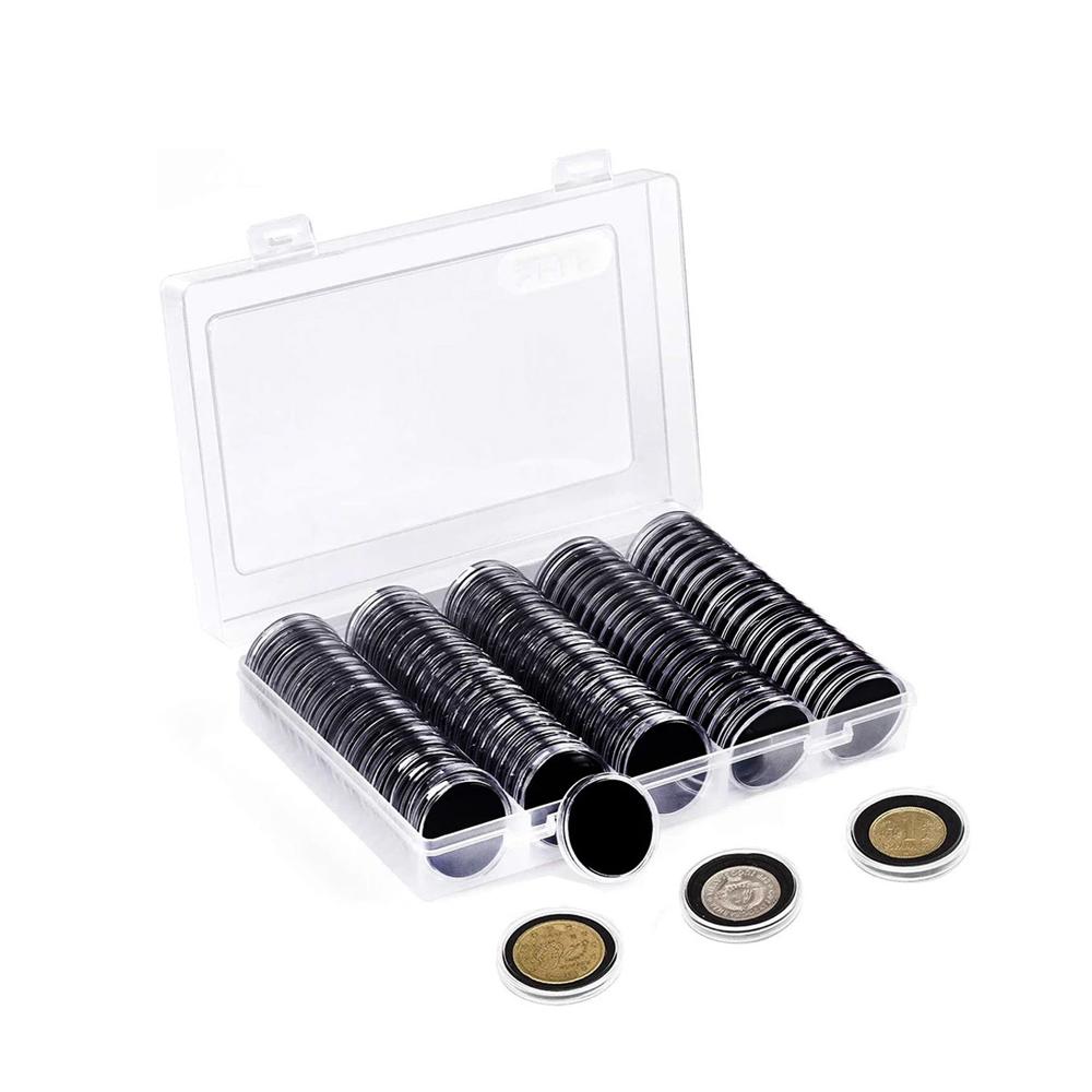 Five sizes of cross-border coin collection storage boxes, commemorative coin protection boxes